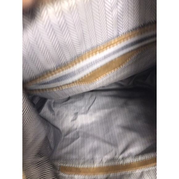 Hobo Brown Unbranded Faux Leather Satchel Purse Shoulder Handbag Large 19"x14"x6 - Picture 8 of 10